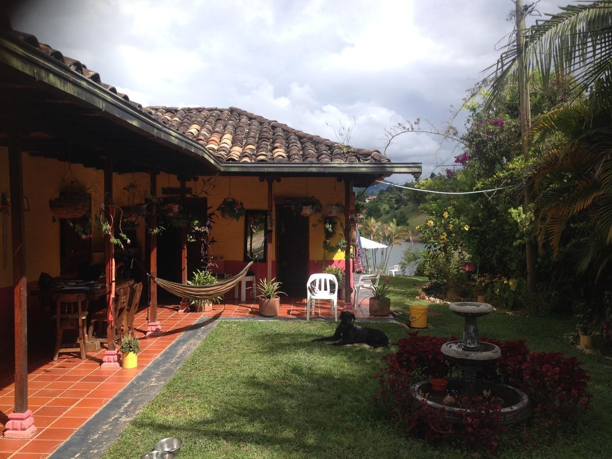 Casa Finca Tipica The Lake Hotel Guatapé Exteriér fotografie